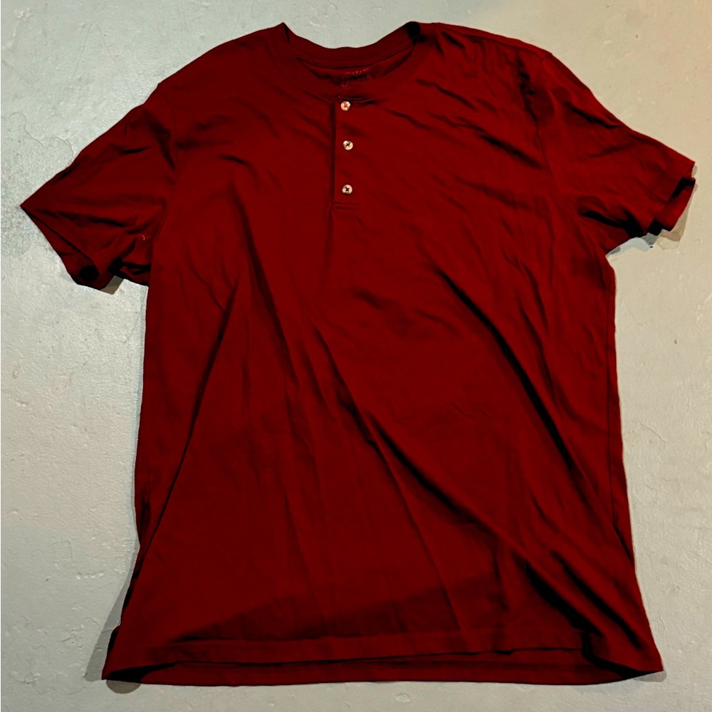 Old Navy - Mens Henley T-Shirt (Size: XL)